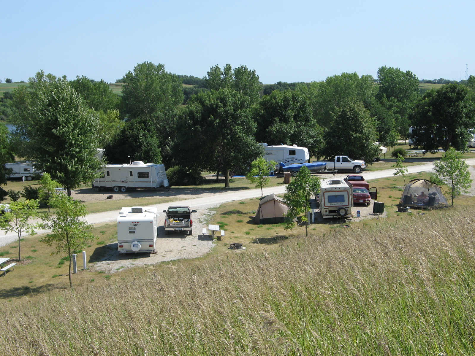 Maskenthine Lake Campground