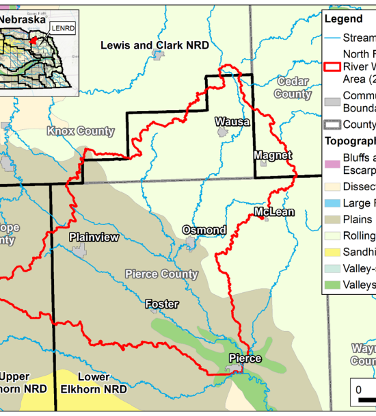 North Fork WFPO Watershed Map